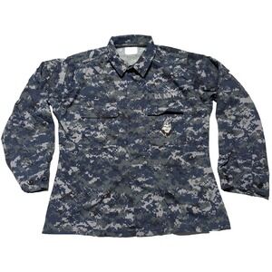 US Navy NWU TYPE 1 Blueberry Digital Camo Coat -‎ Men Medium Regular